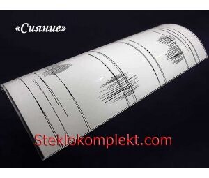 "Сияние" прозрачн.моллированный прямоуг."