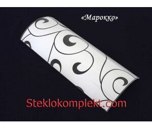 "Марокко" прозрачн.моллированный прямоуг."