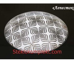 Светильник "Лепесток" моллир. прозрачный (Ф250,Ф300,Ф400, Ф300/2)