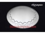 Светильник "Кружева" моллир. прозрачный (Ф250,Ф300,Ф400, Ф300/2)