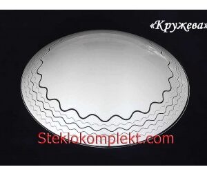 Светильник "Кружева" моллир. прозрачный (Ф250,Ф300,Ф400, Ф300/2)