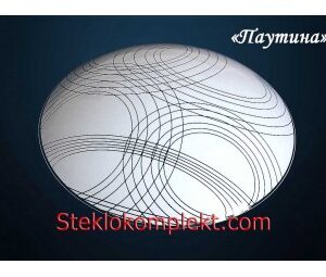 Светильник "Паутина" моллир. прозрачный (Ф250,Ф300,Ф400, Ф300/2)