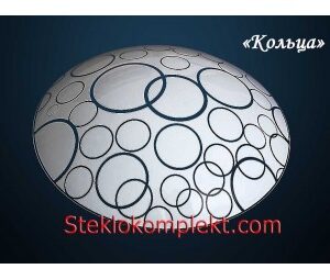 Светильник "Кольца" моллир. прозрачный (Ф250,Ф300,Ф400, Ф300/2)