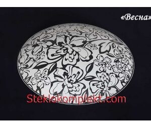 Светильник "Весна" моллир. прозрачный (Ф250,Ф300,Ф400, Ф300/2)