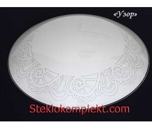 Светильник "Узор" моллир. прозрачный (Ф250,Ф300,Ф400, Ф300/2)