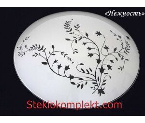 Светильник "Нежность" моллир. прозрачный (Ф250,Ф300,Ф400, Ф300/2)