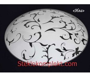 Светильник "Ива" моллир. прозрачный (Ф250,Ф300,Ф400, Ф300/2)