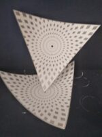 Светильник "Трио" подвесной прозрачный моллированный, декор